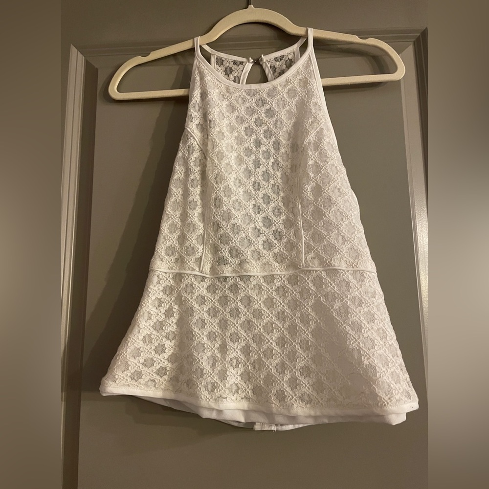 fora lace halter top